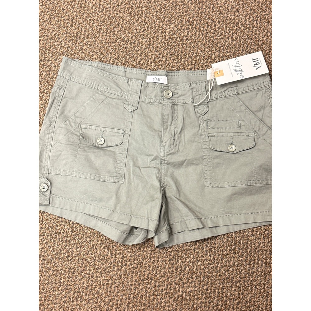 NWT‎ YMI Army Green Cargo Shorts